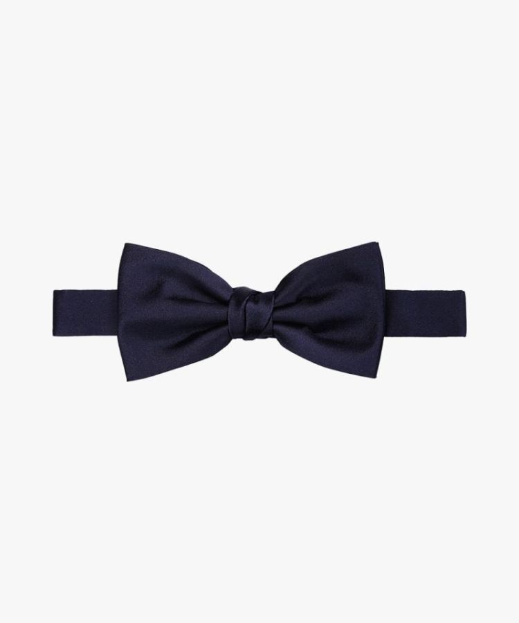 PP6V00002G BOWTIE SILK SATIN NAVY P Navy