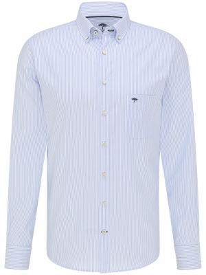 oxford shirt casual fit met fijne streep 5530