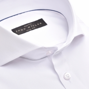 Slim Fit overhemd lange mouw cutaway stretch 910-000-000