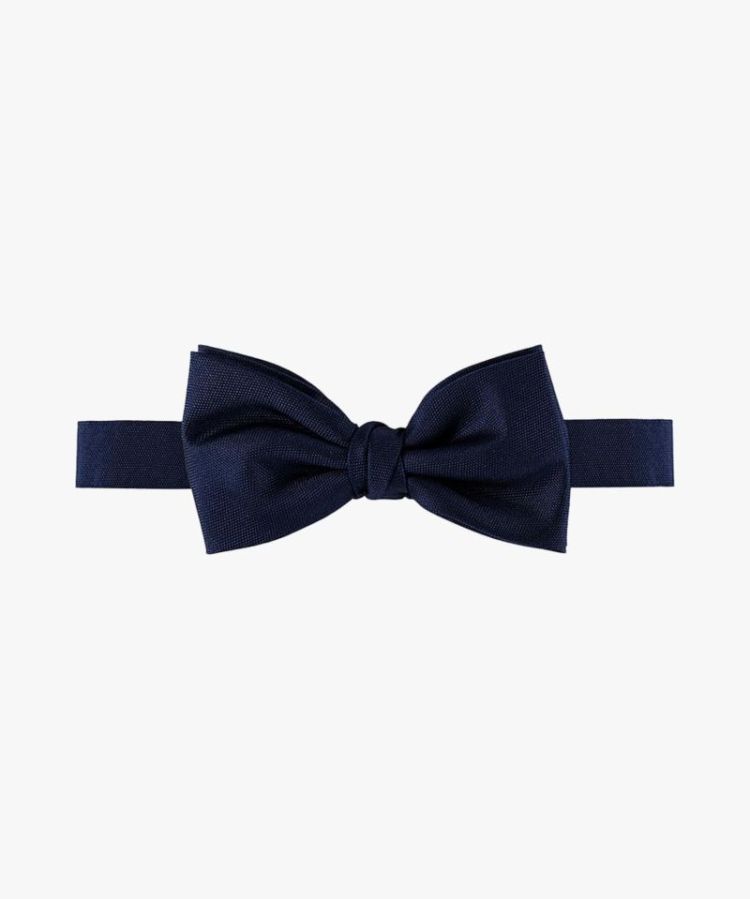 PP5V00001B BOWTIE SILK WOVEN NAVY P Navy