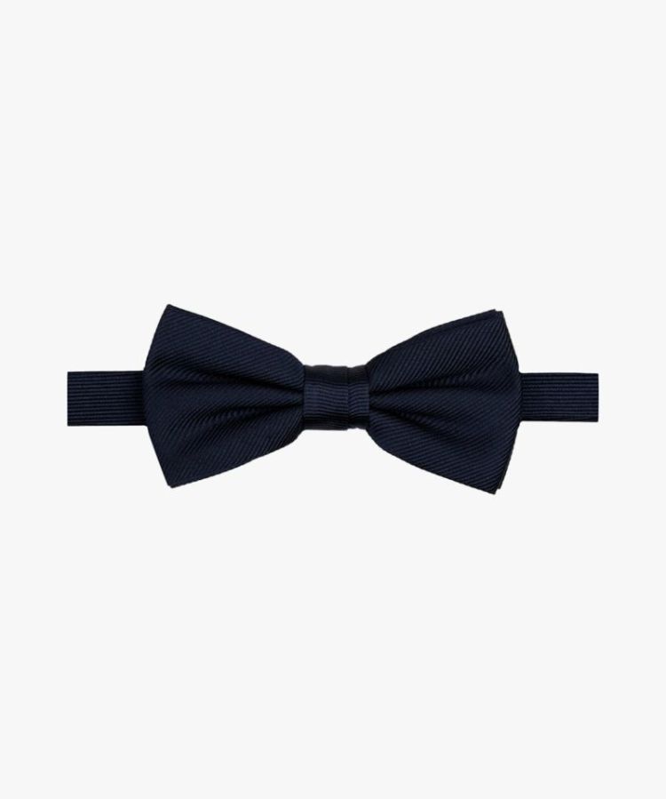 PP5V00002D BOWTIE SILK WOVEN NAVY P Navy