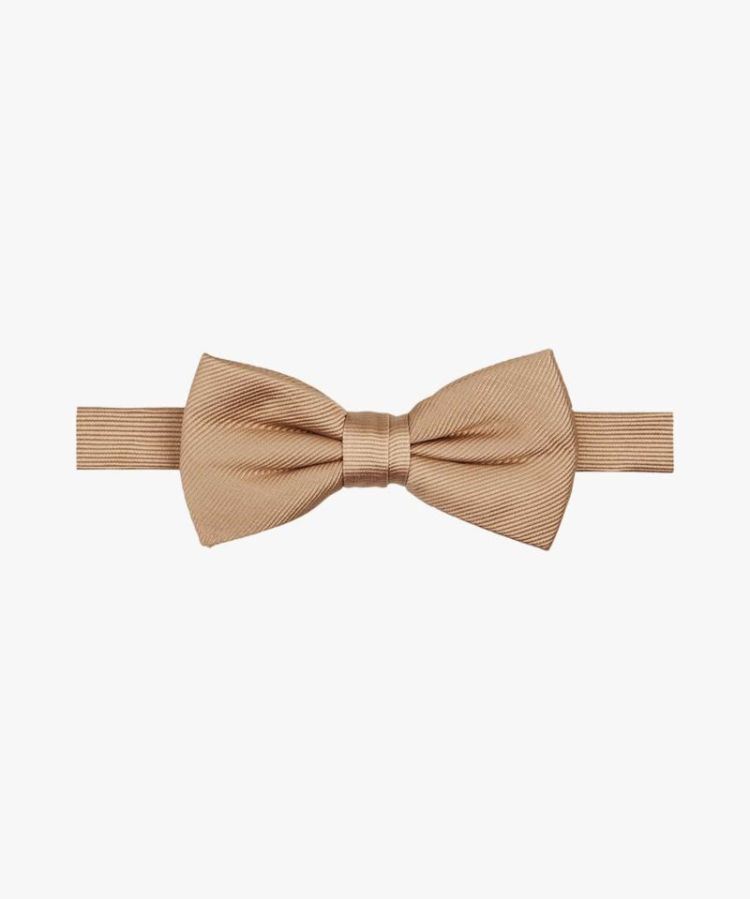PP5V00002H BOWTIE SILK WOVEN CAMEL G Camel