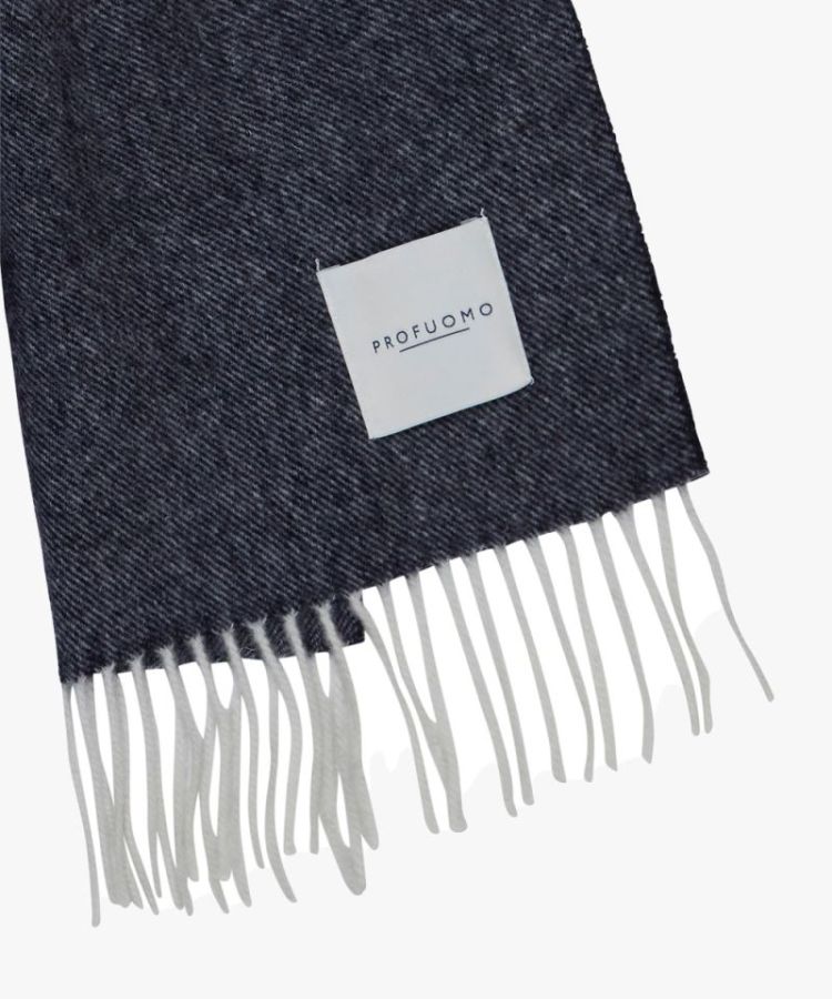 PPUS30001C SCARF LAMBSWOOL NAVY P Navy