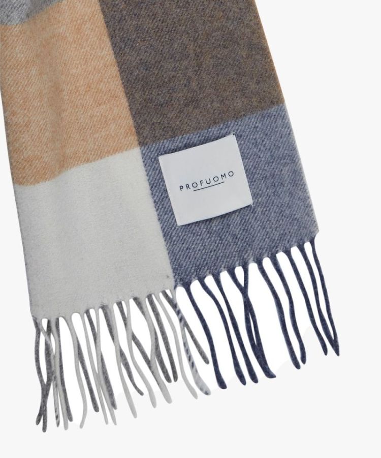 PPUS30003C SCARF LAMBSWOOL BLUE M Blue
