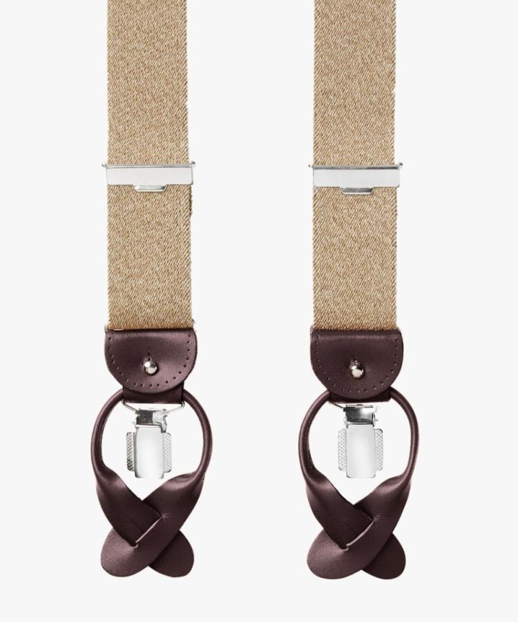 PP2L00012C BRACES  BEIGE MELANGE F Beige