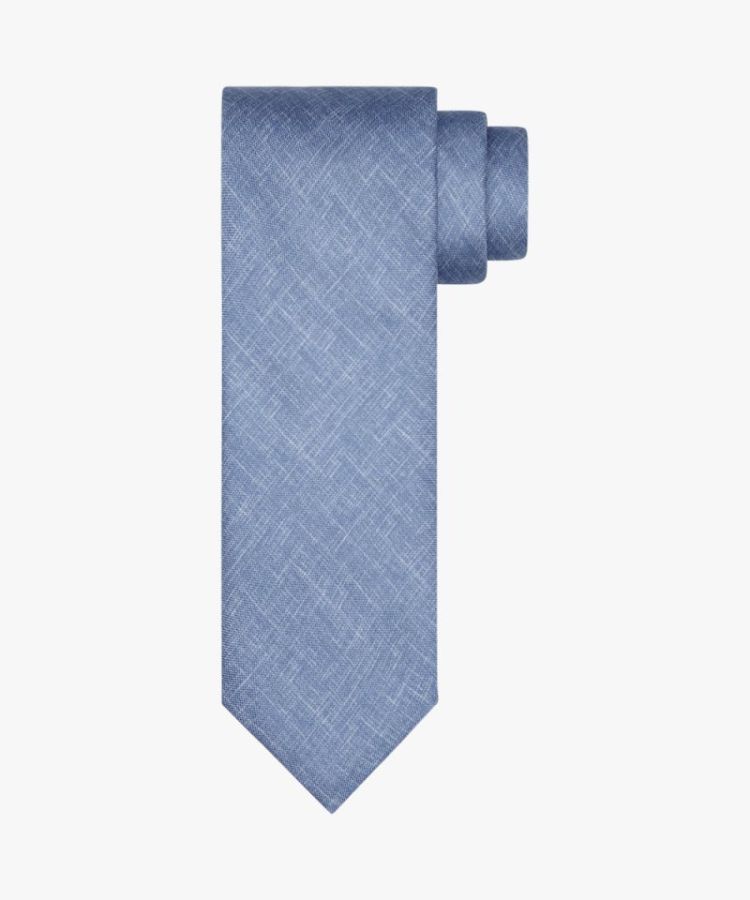 PPVA30016A TIE SILK PRINT BLUE M Blue