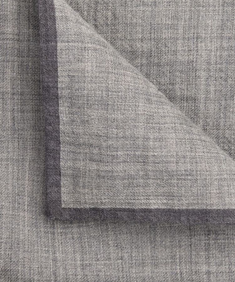 PPVN30034A PSQ WOOL PRINT GREY C Grey