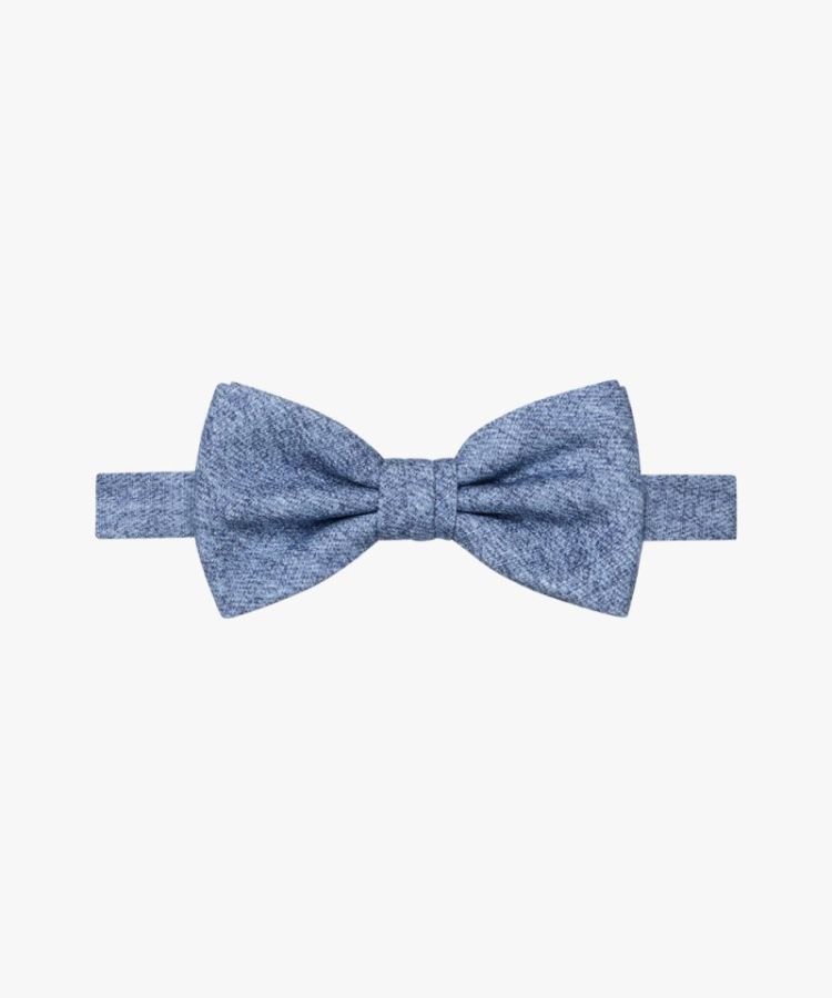 PPVV30008B BOWTIE SILK PRINT BLUE M Blue