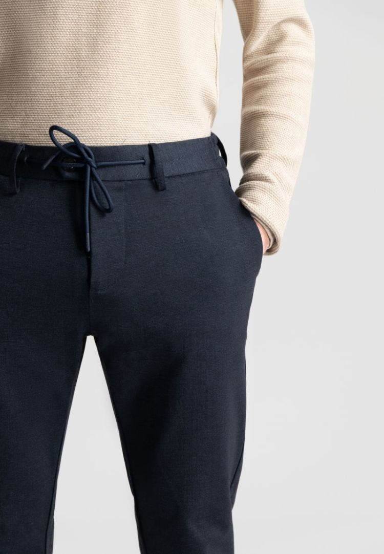 LANCASTER PATERN SWEAT 649 Dk. Navy