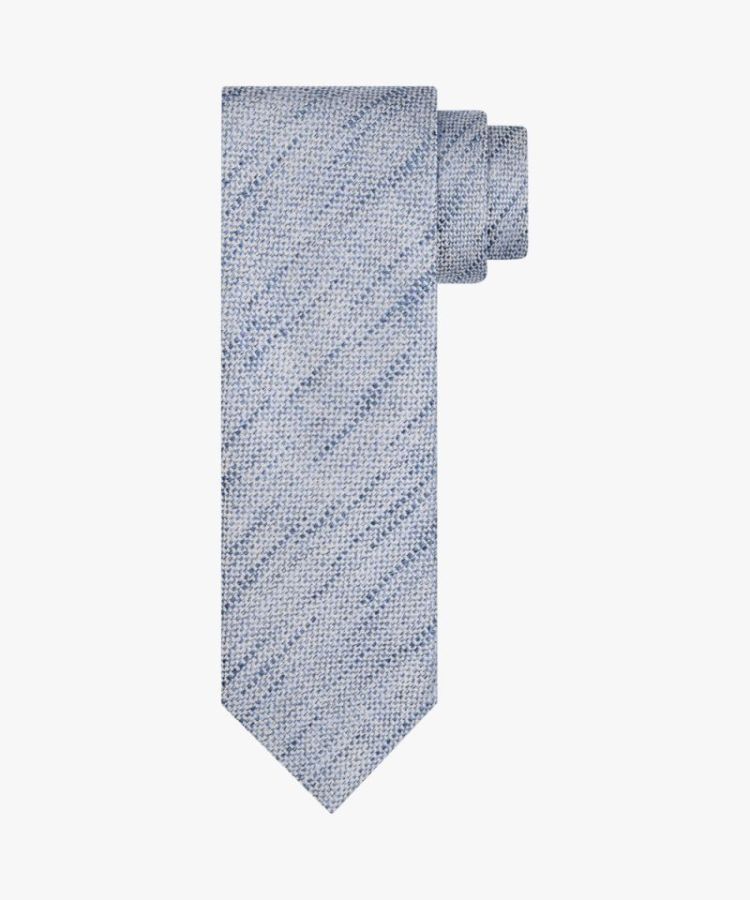 PPWA10016B TIE SILK WOVEN BLUE M Blue