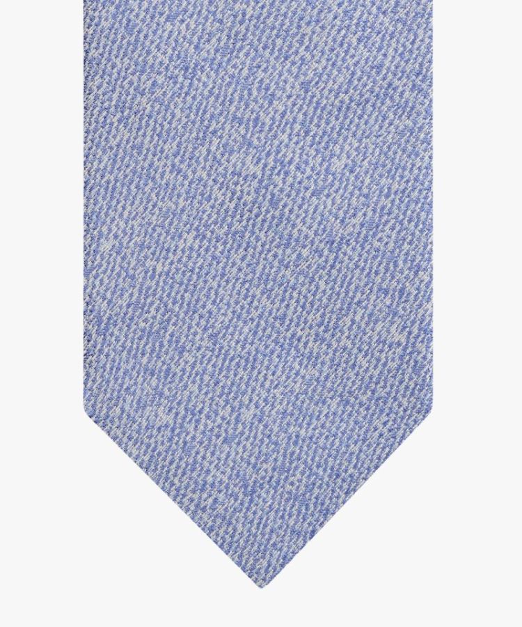 PPWA10024A TIE SILK WOVEN BLUE M Blue