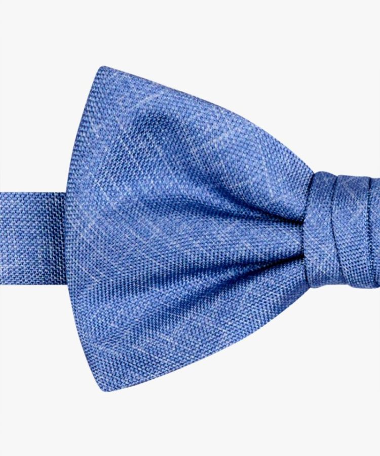 PPWV10039F BOWTIE SILK PRINT NAVY P Navy