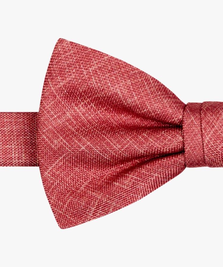 PPWV10039J BOWTIE SILK PRINT RUST Y Rust