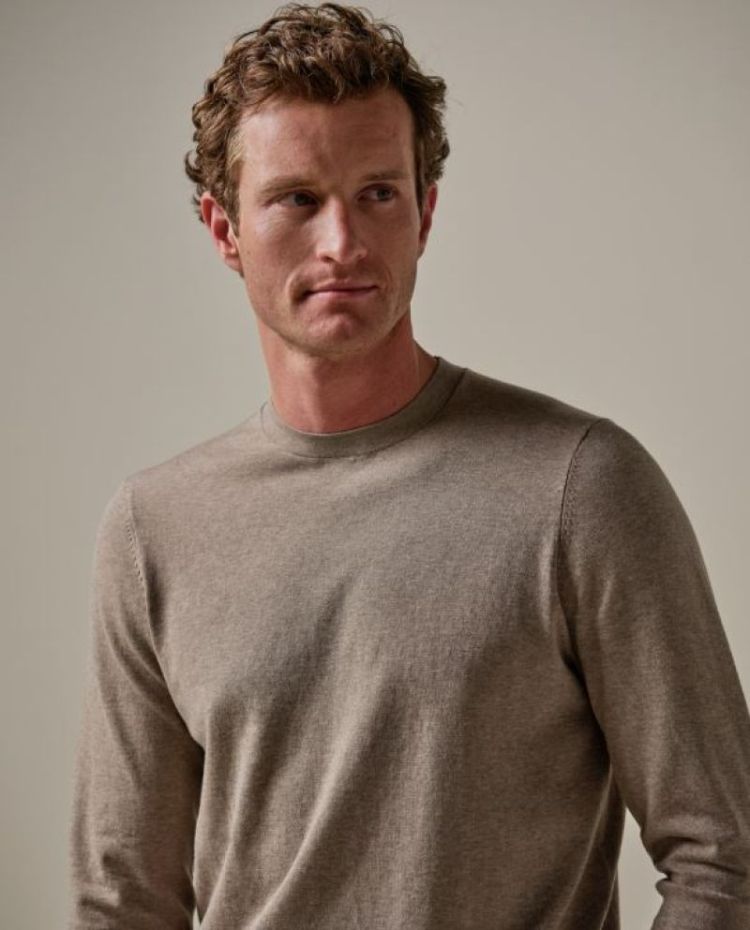 PP2J00008C PULLOVER CREW NECK BEIGE F Beige