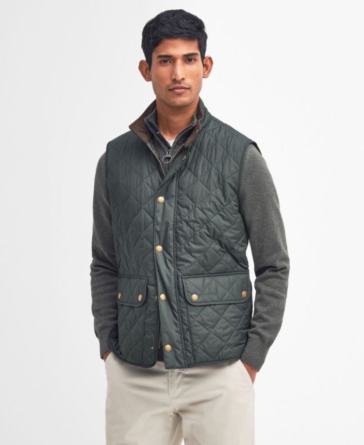 BARBOUR NEW LOWERDALE GILET GN71 sage