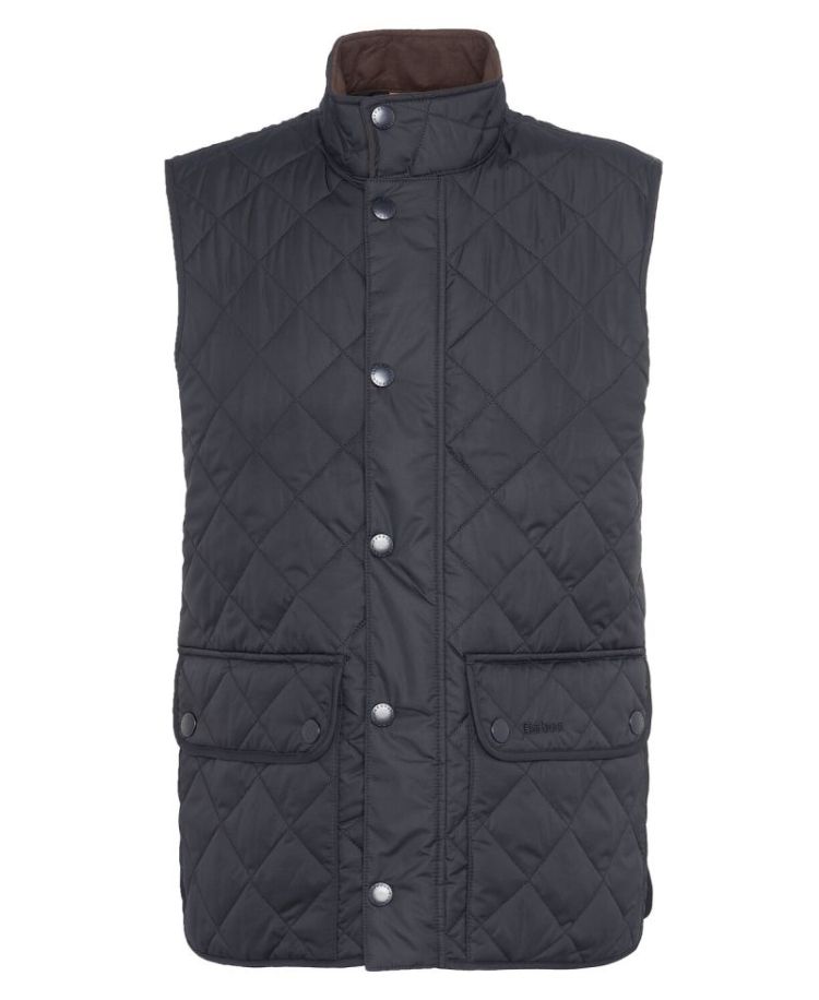 BARBOUR NEW LOWERDALE GILET SOS - NY71 NAVY
