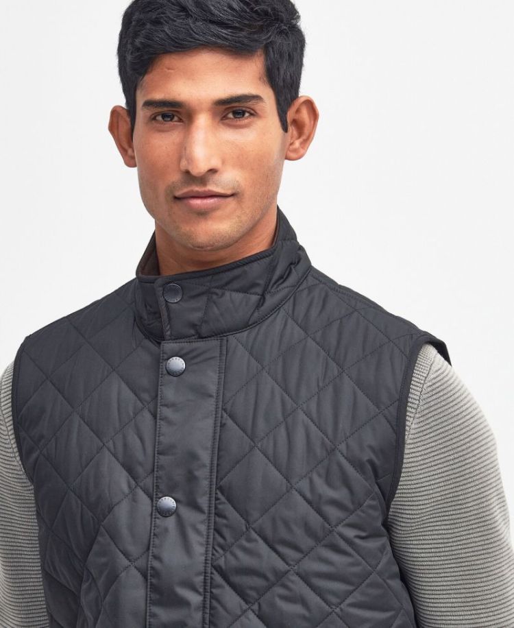 BARBOUR NEW LOWERDALE GILET SOS - NY71 NAVY