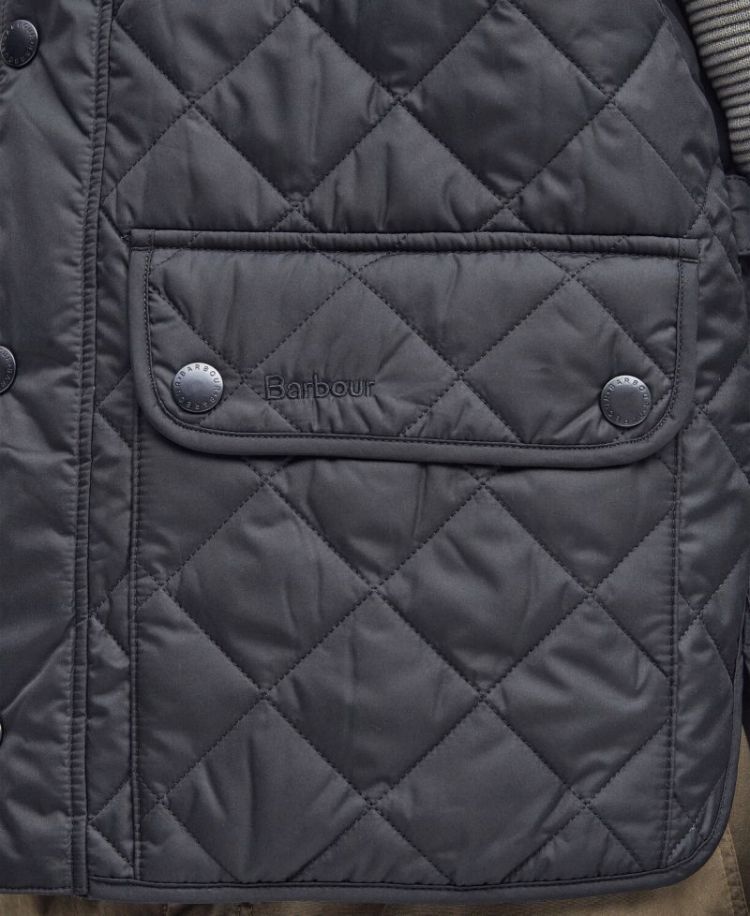 BARBOUR NEW LOWERDALE GILET SOS - NY71 NAVY