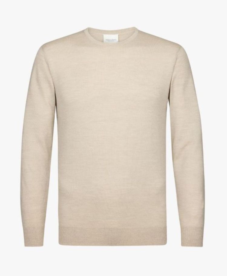 PP2J00011D PULLOVER CREW NECK BEIGE F Beige