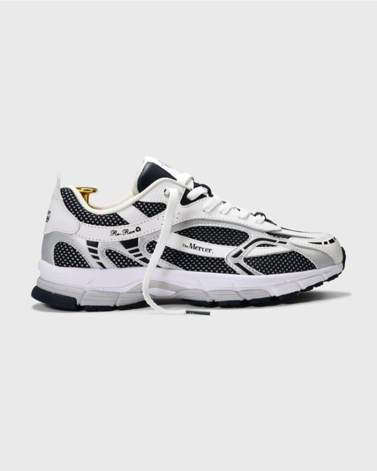 The re-run white silver 601 navy