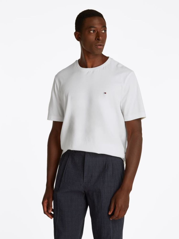 ESSENTIAL REG FIT SOLID TEE YBR 