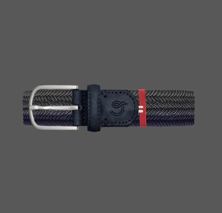 AJACCIO CHEVRON SMALL DARK BLUE/GREY