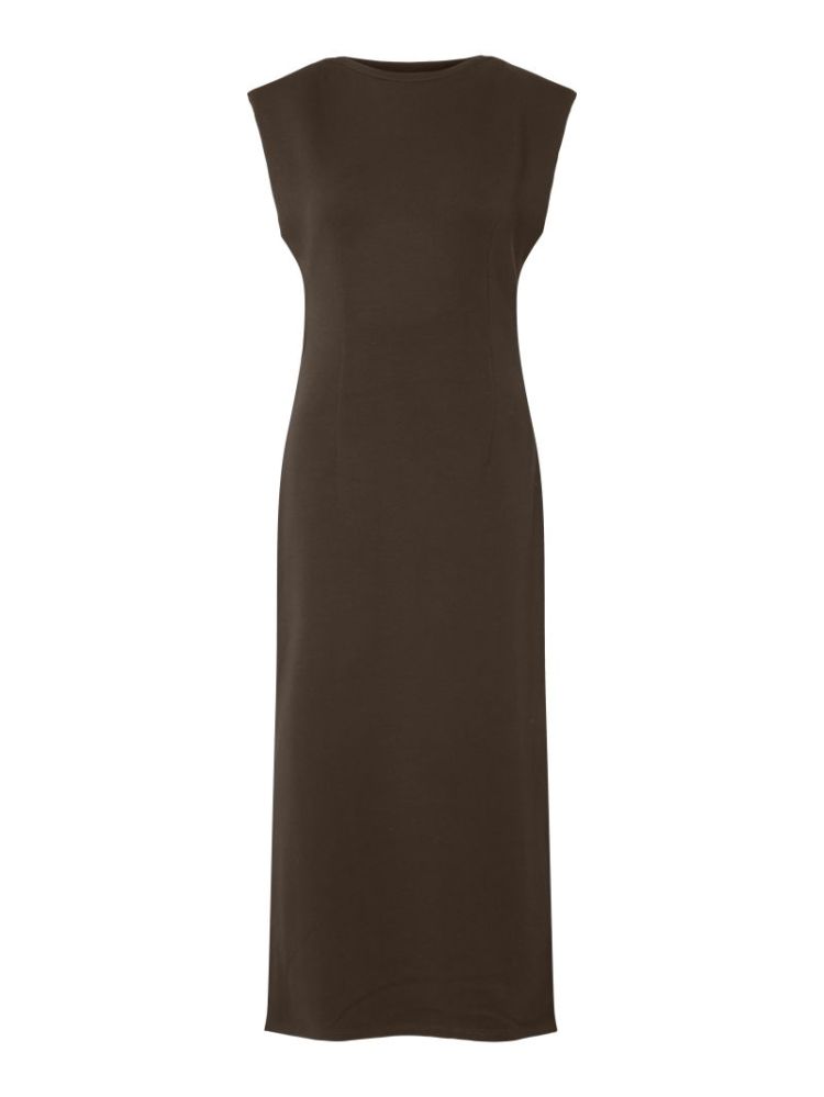 YASPINA SL LONG DRESS 298838 Chocolat