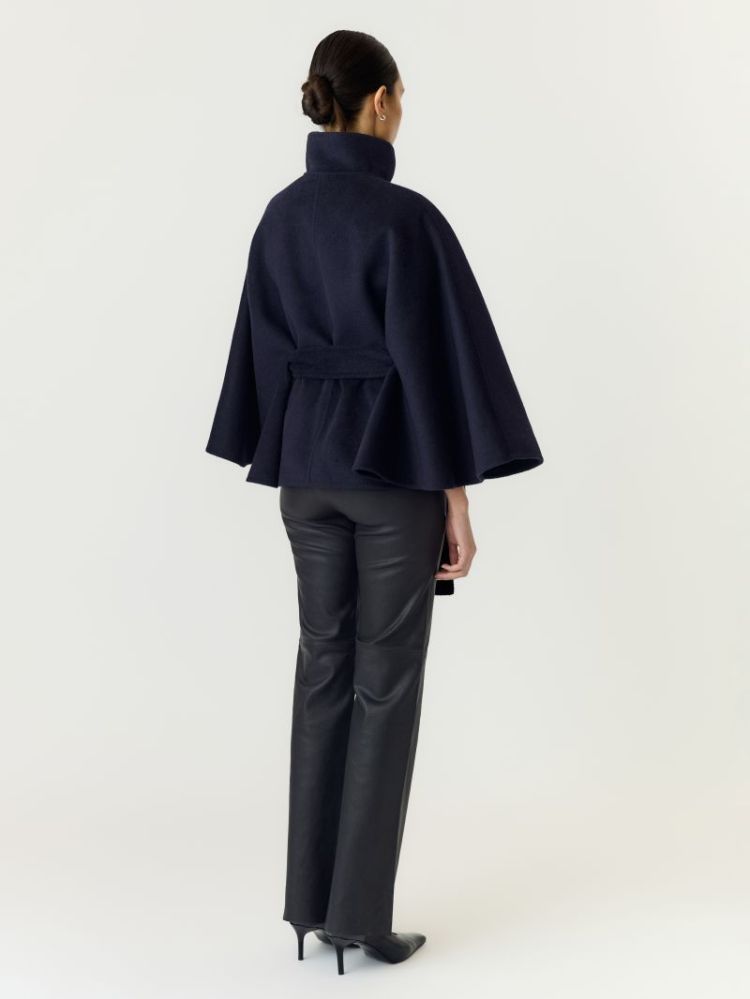 YASALMIO HANDMADE WOOL BLEND J 190953 Navy Bla