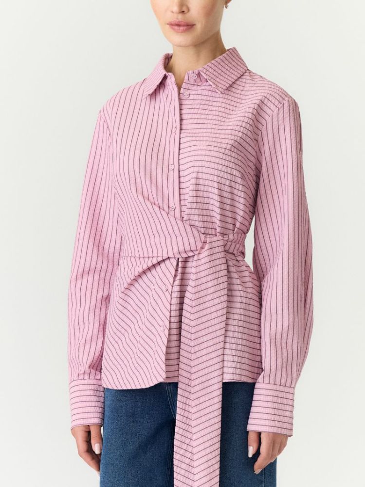 YASRAYLY ESTA LS TIE SHIRT 255036001 Cashm