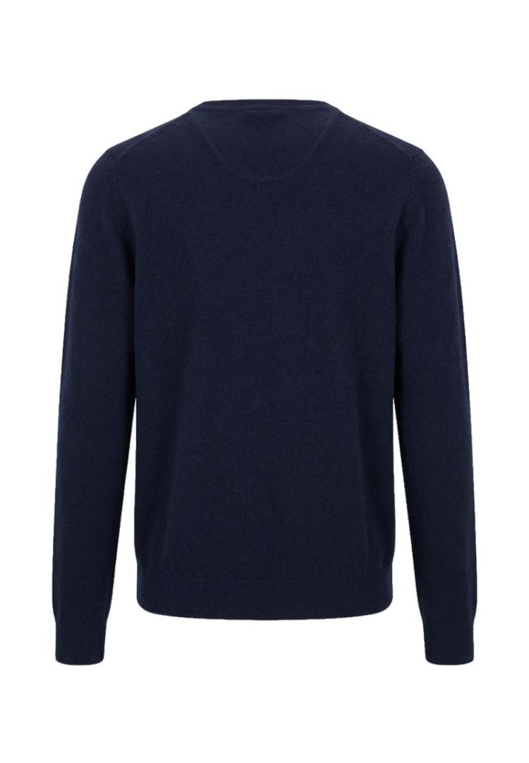 O-Neck. Merino Cashmere 690 navy