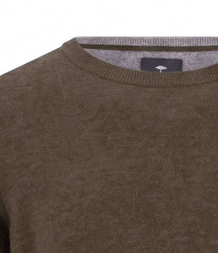 O-Neck. Merino Cashmere 866 soil
