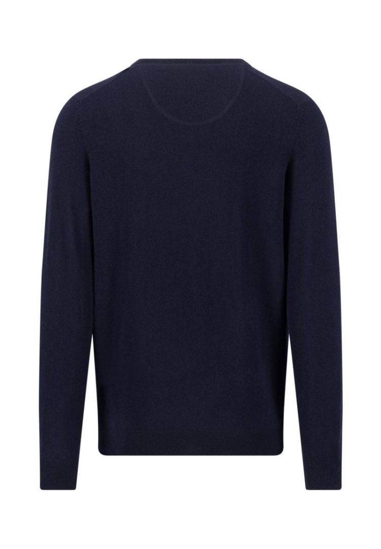 V-Neck. Merino Cashmere 690 navy