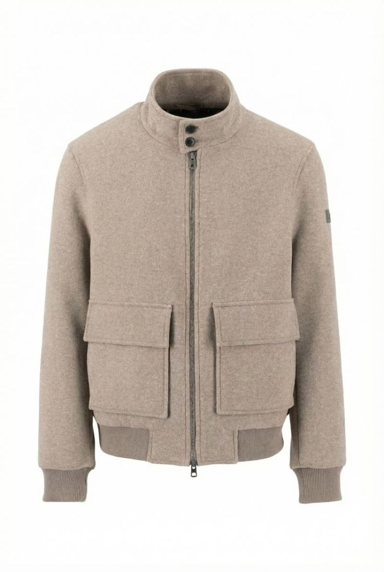 Wool Harrington*RWS 864 taupe