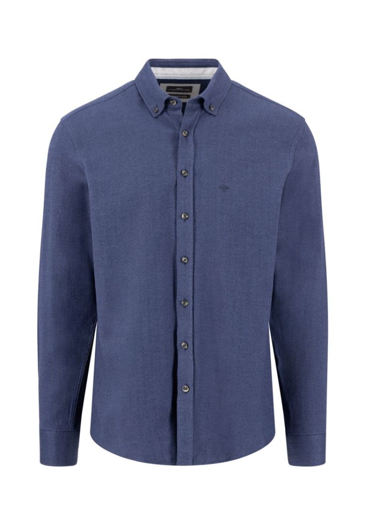 Essential Herringbone. B.D..1-1 685 navy