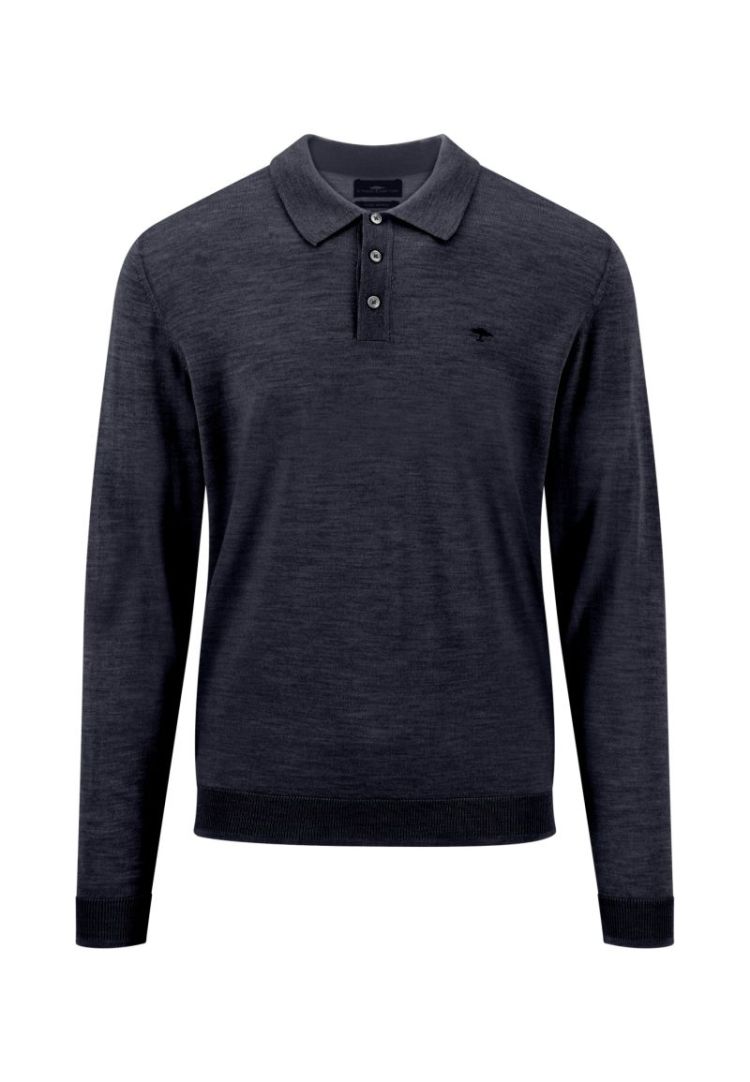 Polo. Merino*RWS 690 navy