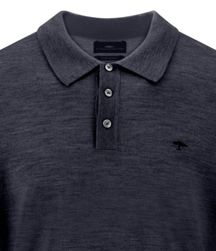 Polo. Merino*RWS 690 navy