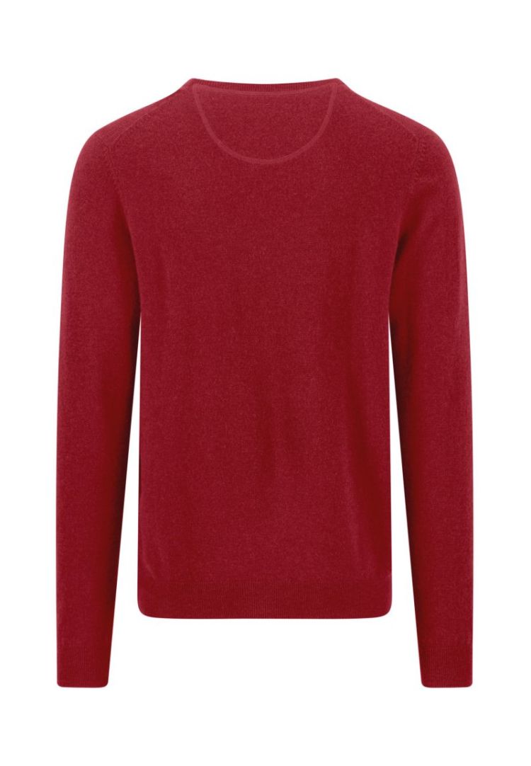O-Neck. Merino Cashmere 346 brick