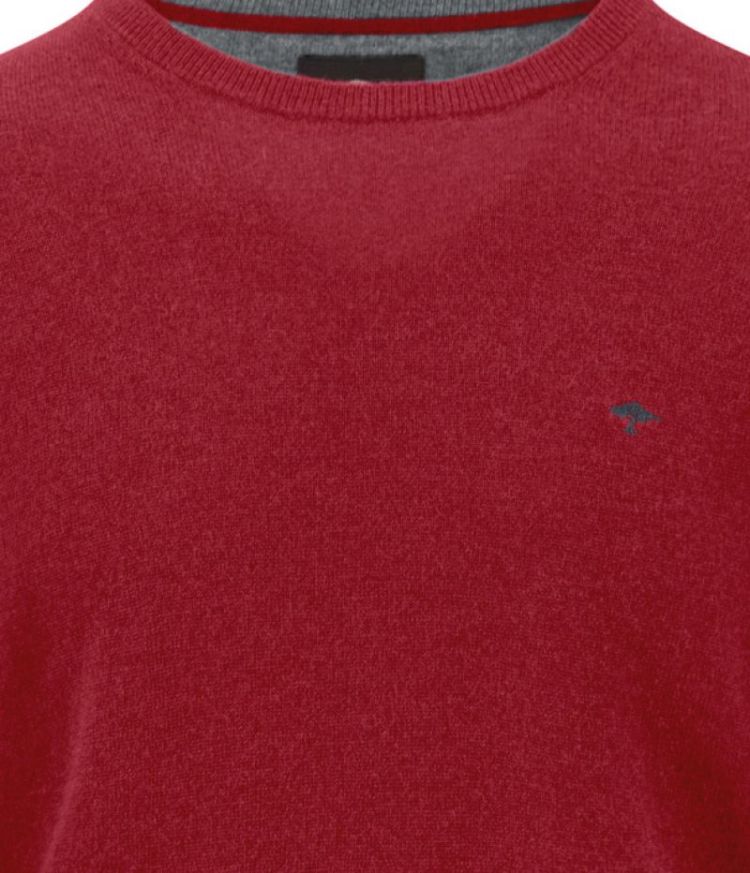 O-Neck. Merino Cashmere 346 brick