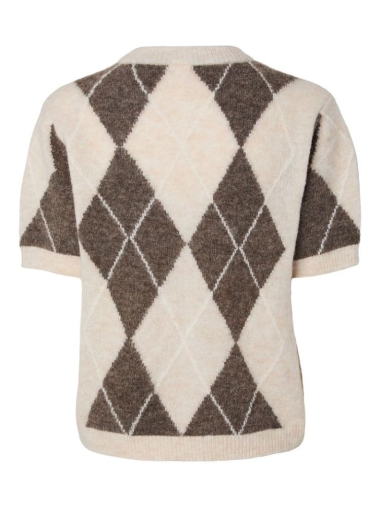 YASJOHI SS WOOL BLEND PULLOVER 209053004 Oatme