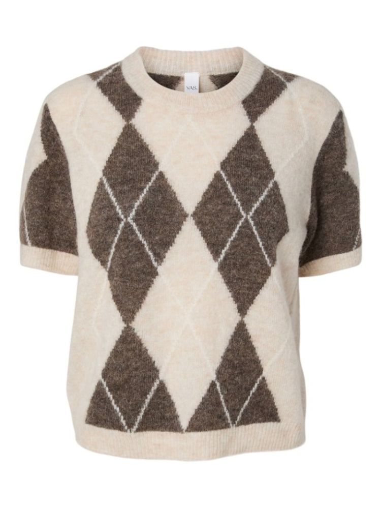 YASJOHI SS WOOL BLEND PULLOVER 209053004 Oatme