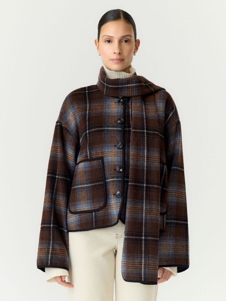 YASCALINO LS SCARF JACKET 308550001 Caraf