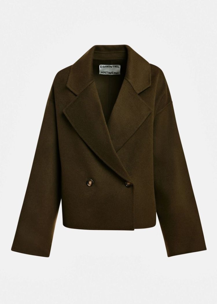 double face jacket da25 Dusty gree