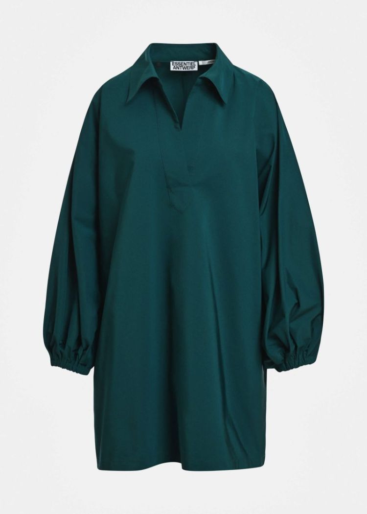 oversized minidress fw27 Forest whi