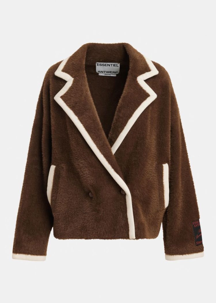 contrast cardigan ba08 Bear me
