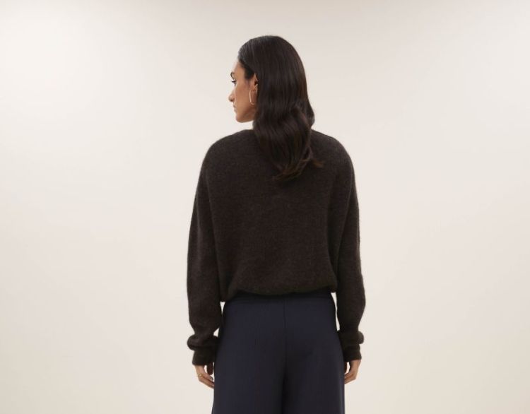 CLEO CARDIGAN 787 deep brown