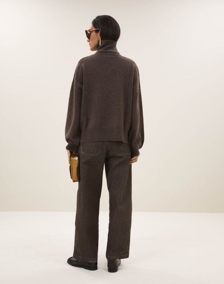 JENNA WORKER JEANS 785 dark brown