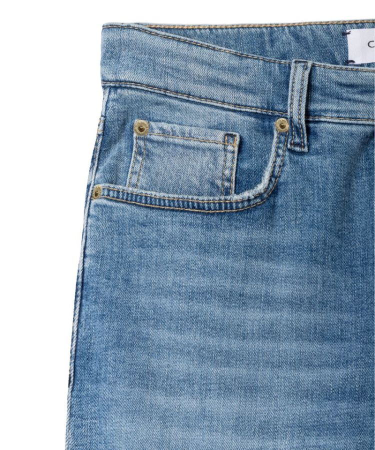structured superstretch blue denim 5035 feminin oc