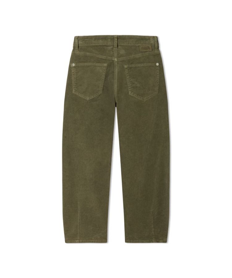 comfort stretch cord pigment dyed 641 evergreen
