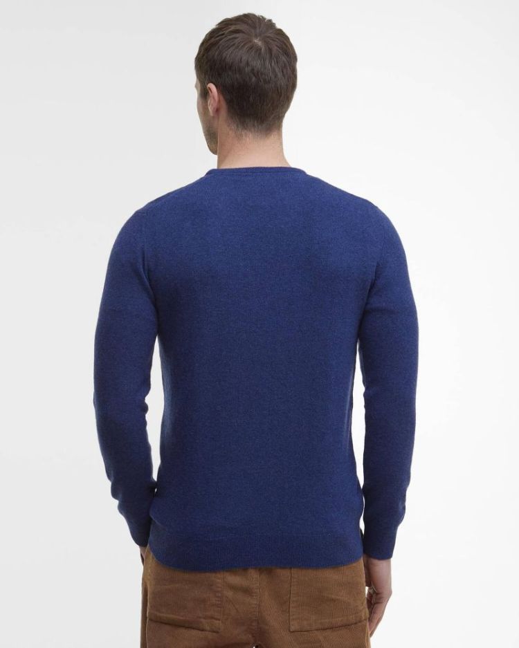 BARBOUR ESSENTIAL L-WOOL CREW NECK SWEATER SOS - BL71 DEEP