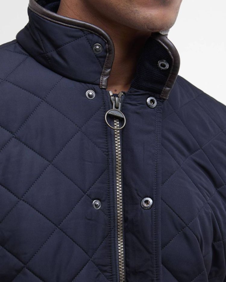 BARBOUR POWELL QUILTED JACKET NOS - NY71 NAVY
